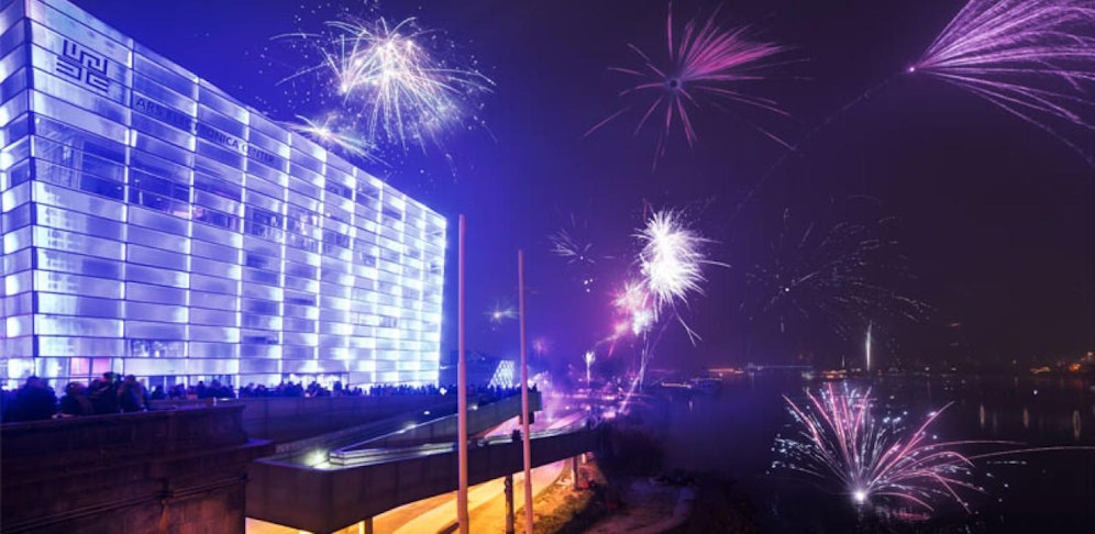 Das AEC könnte für eine tolle Lasershow statt eines Feuerwerks sorgen. 