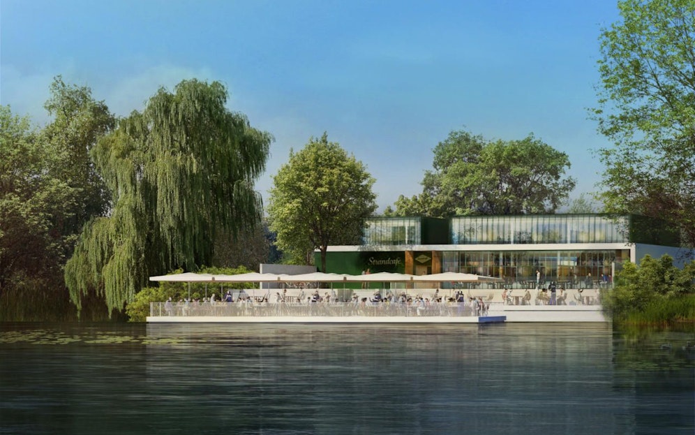 Strandcafé an der Alten Donau