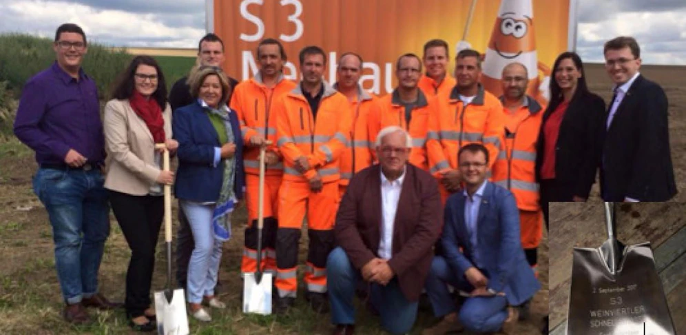 Offizieller Startschuss für die "neue" S 3 zwischen Hollabrunn und Guntersdorf. 