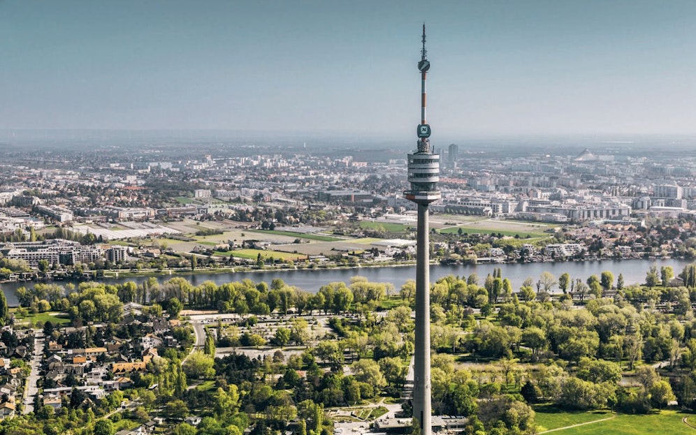 Wieder offen: Wiens höchstes Wahrzeichen, der Donauturm.