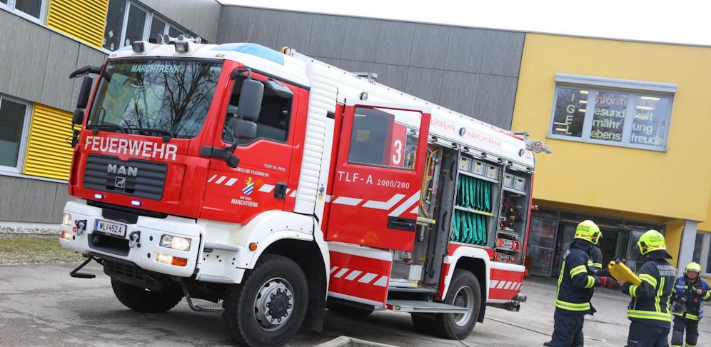 In Marchtrenk wurde nach einem Brand auf einer Schultoilette das Gebäude evakuiert.