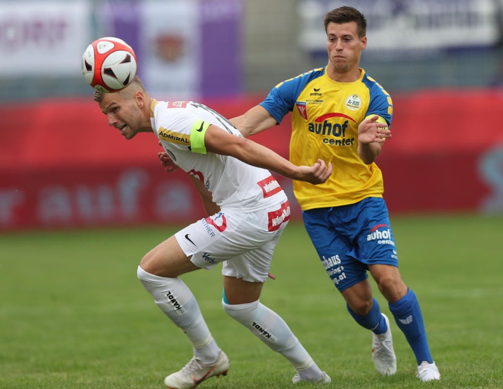 Austria XIII unterlag der "großen" Austria mit 0:4.