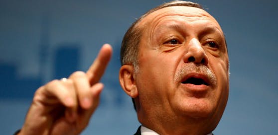 Türkeis Präsident Erdogan. 