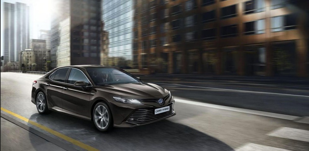 So sieht der neue Camry aus.