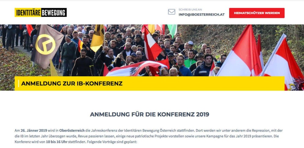 Die Identitären halten ihren Kongress heuer in Oberösterreich ab.