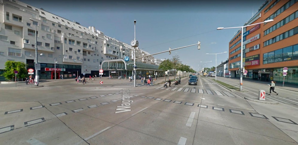 Der Unfall passierte am Kagraner Platz in der Donaustadt