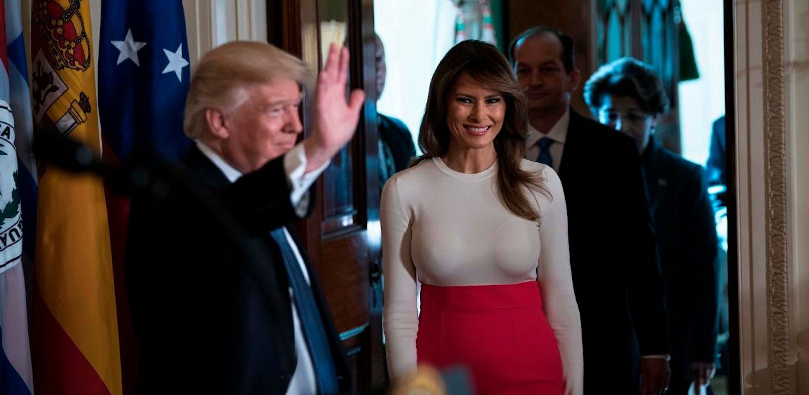 Zickenkrieg im Weißen Haus: Wer ist First Lady?