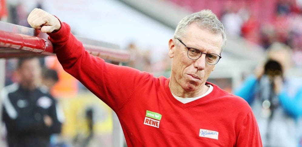 Peter Stöger kämpft mit Köln um den Klassenerhalt.