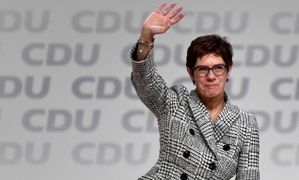 Zusätzlicher Job für Kramp-Karrenbauer.