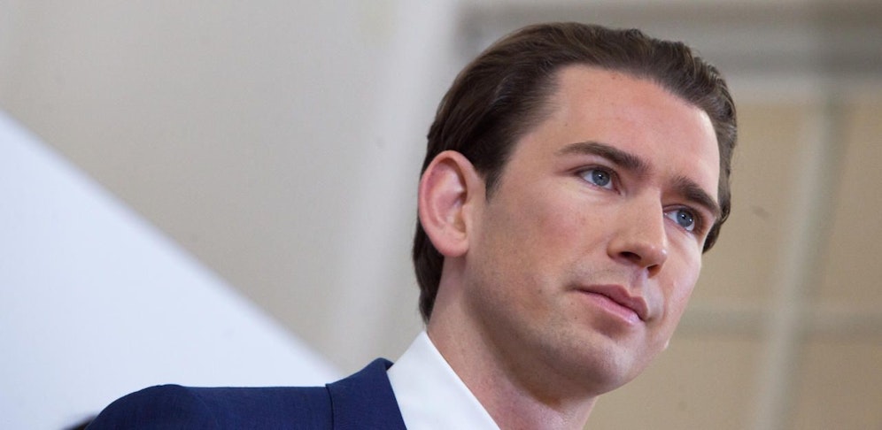 Bundesparteiobmann der Österreichische Volkspartei ( ÖVP) Sebastian Kurz