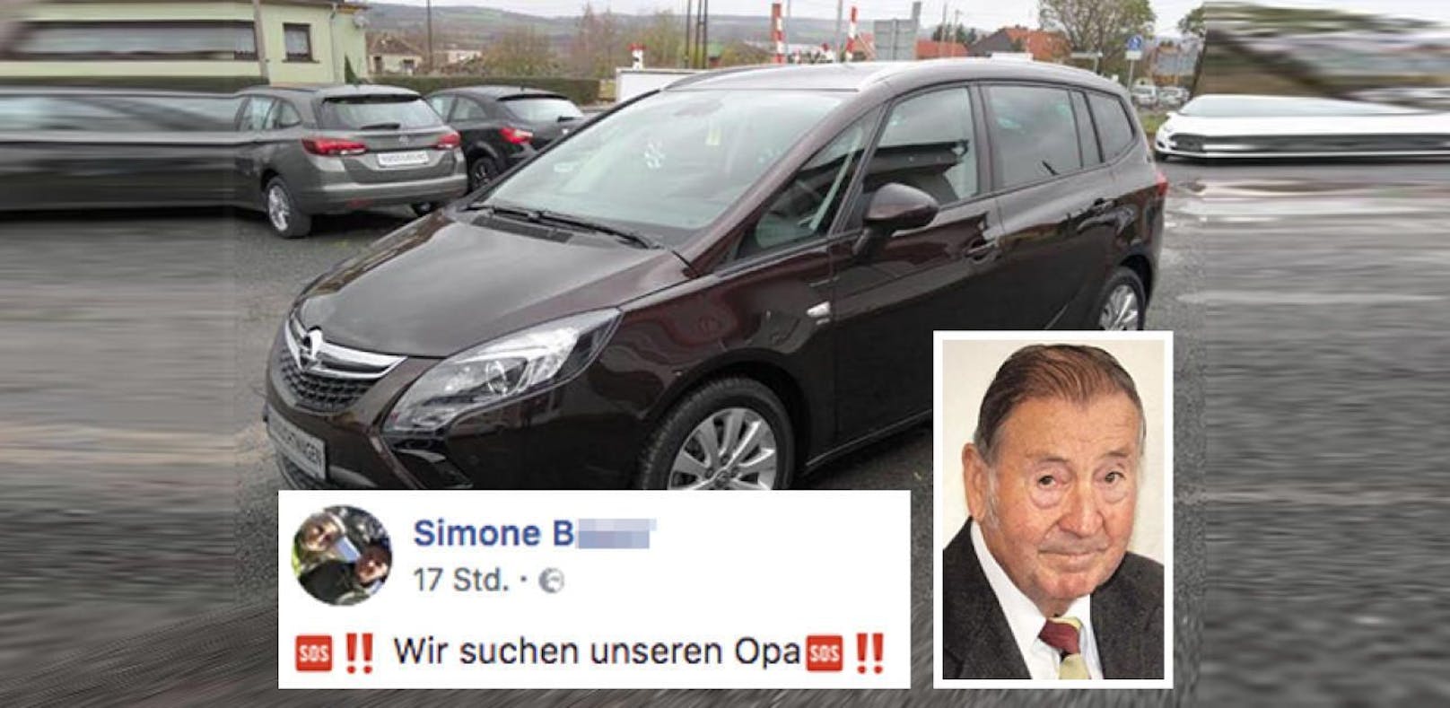 In Neuhofen an der Krems wird ein Pensionist gesucht. 