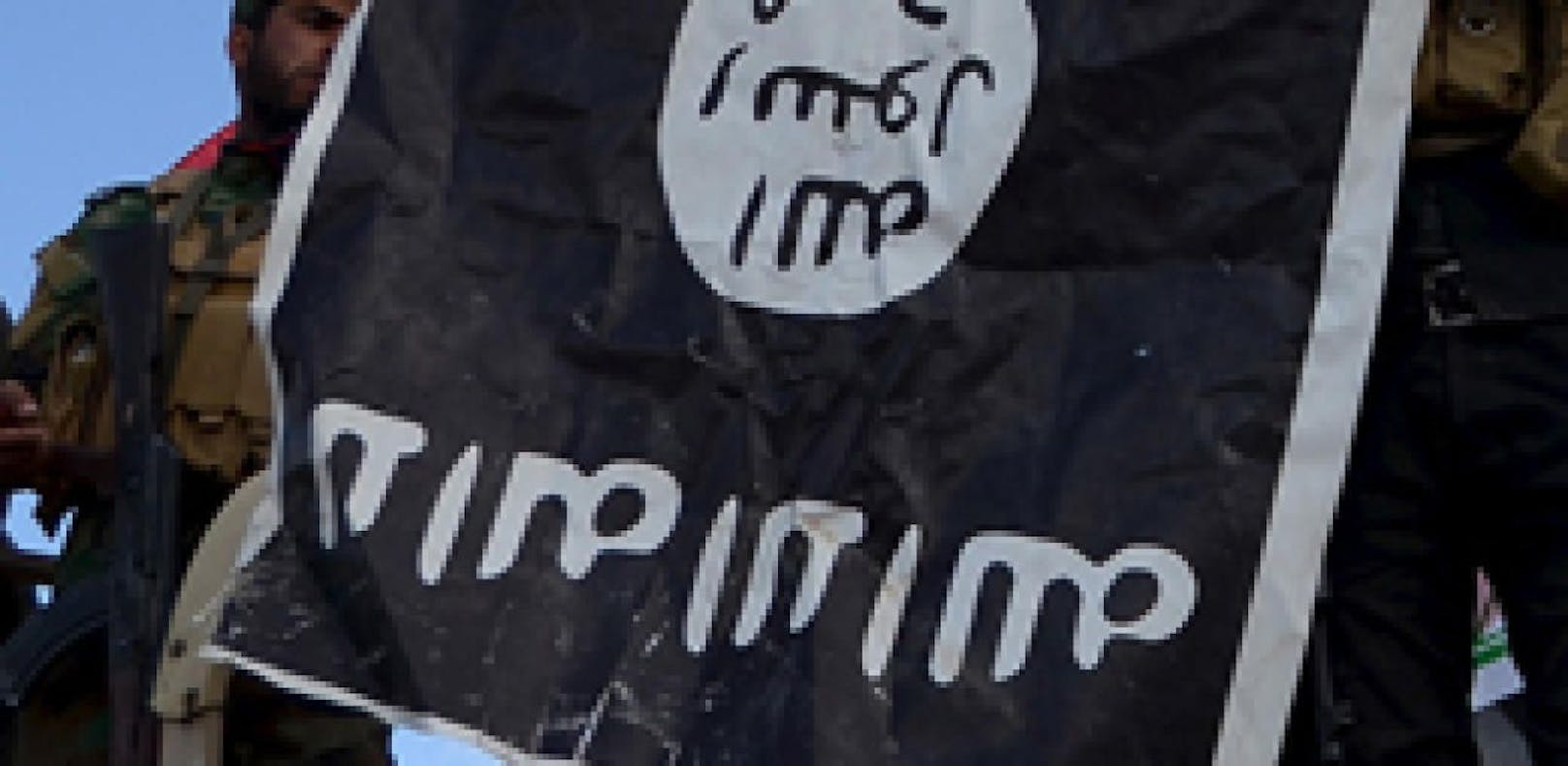 Die Flagge des IS.
