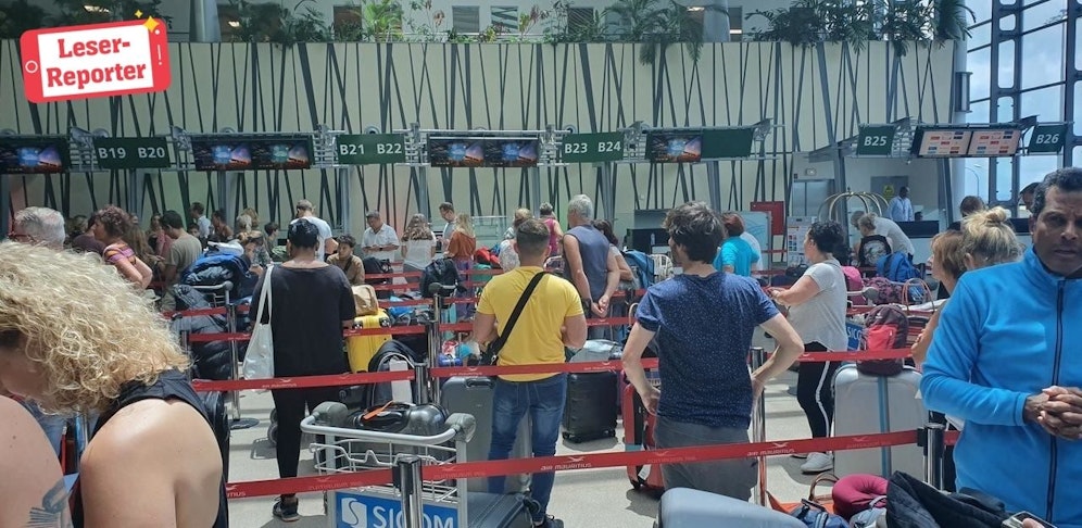 Eine Wienerin sitzt seit Montag auf Mauritius fest.