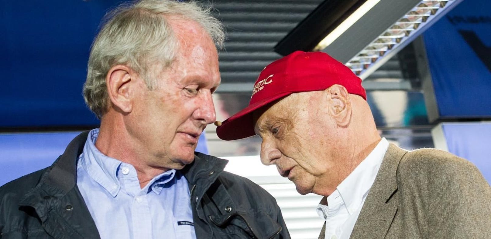 Helmut Marko und Niki Lauda