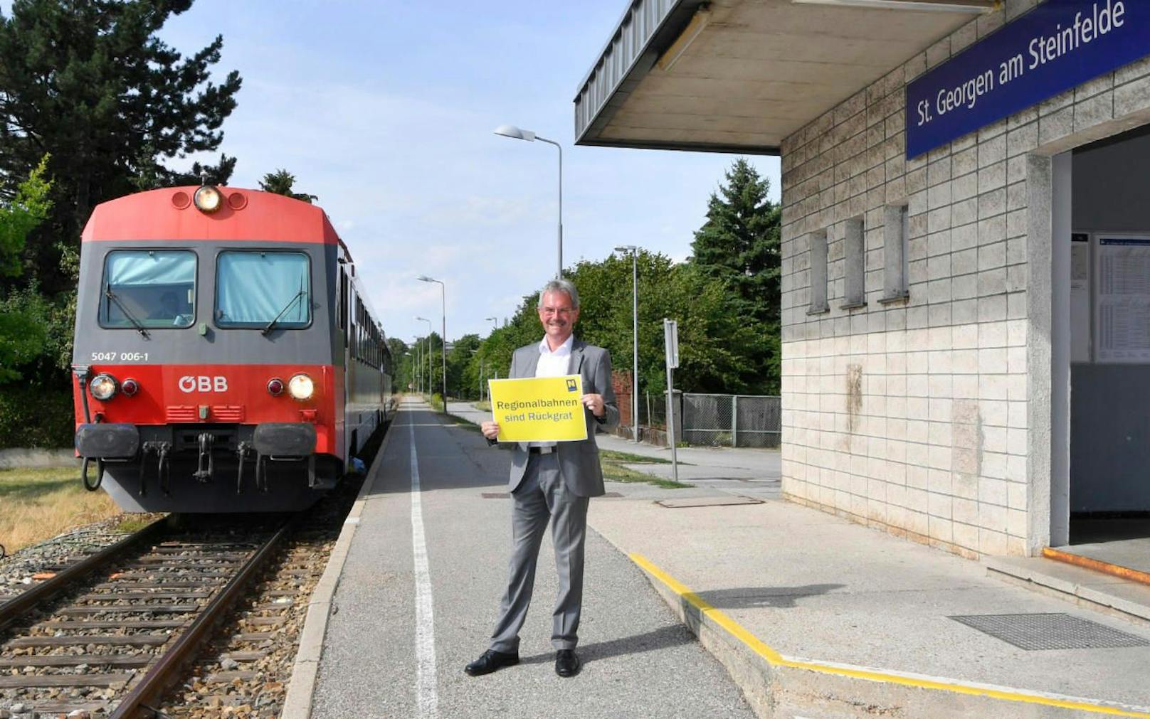 Verkehrslandesrat Karl Wilfing will Regionalbahnen ausbauen.