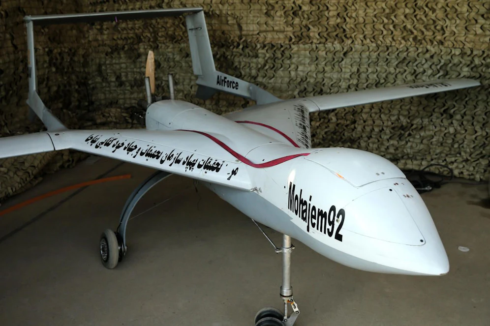 Eine "Mohejem 92"-Drihne der iranischen Luftwaffe.