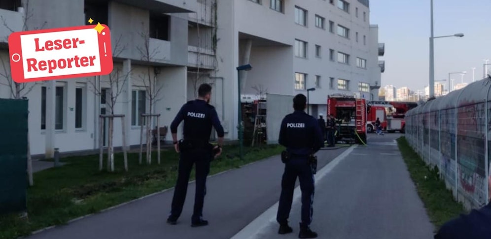 Einsatz in Floridsdorf