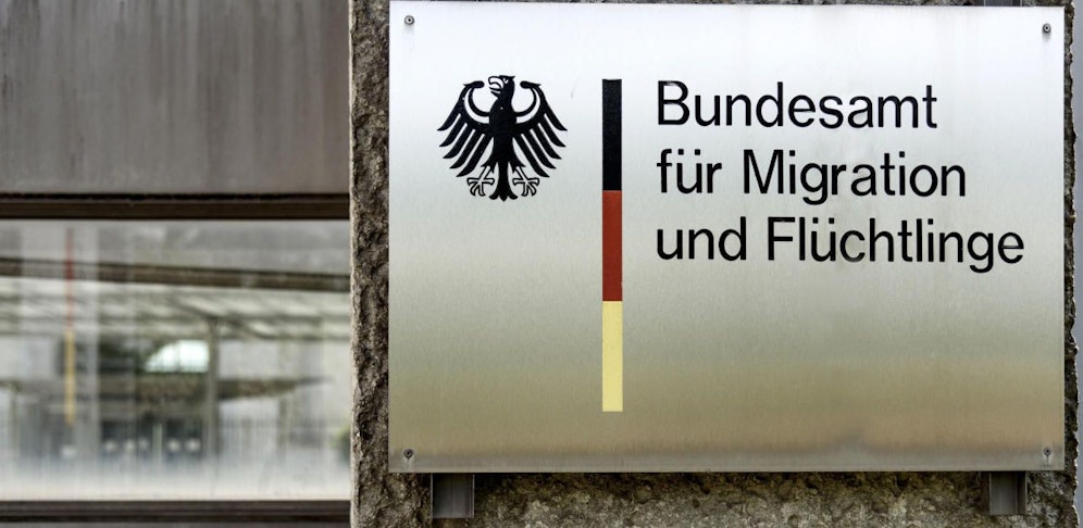 Das Bundesamt für Migration und Flüchtlinge auf dem Gelände der ehemaligen Südkaserne in Nürnberg