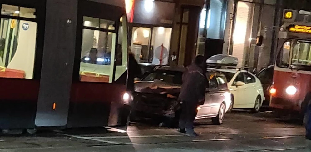 Am Dienstagabend krachte es in der Währinger Straße.