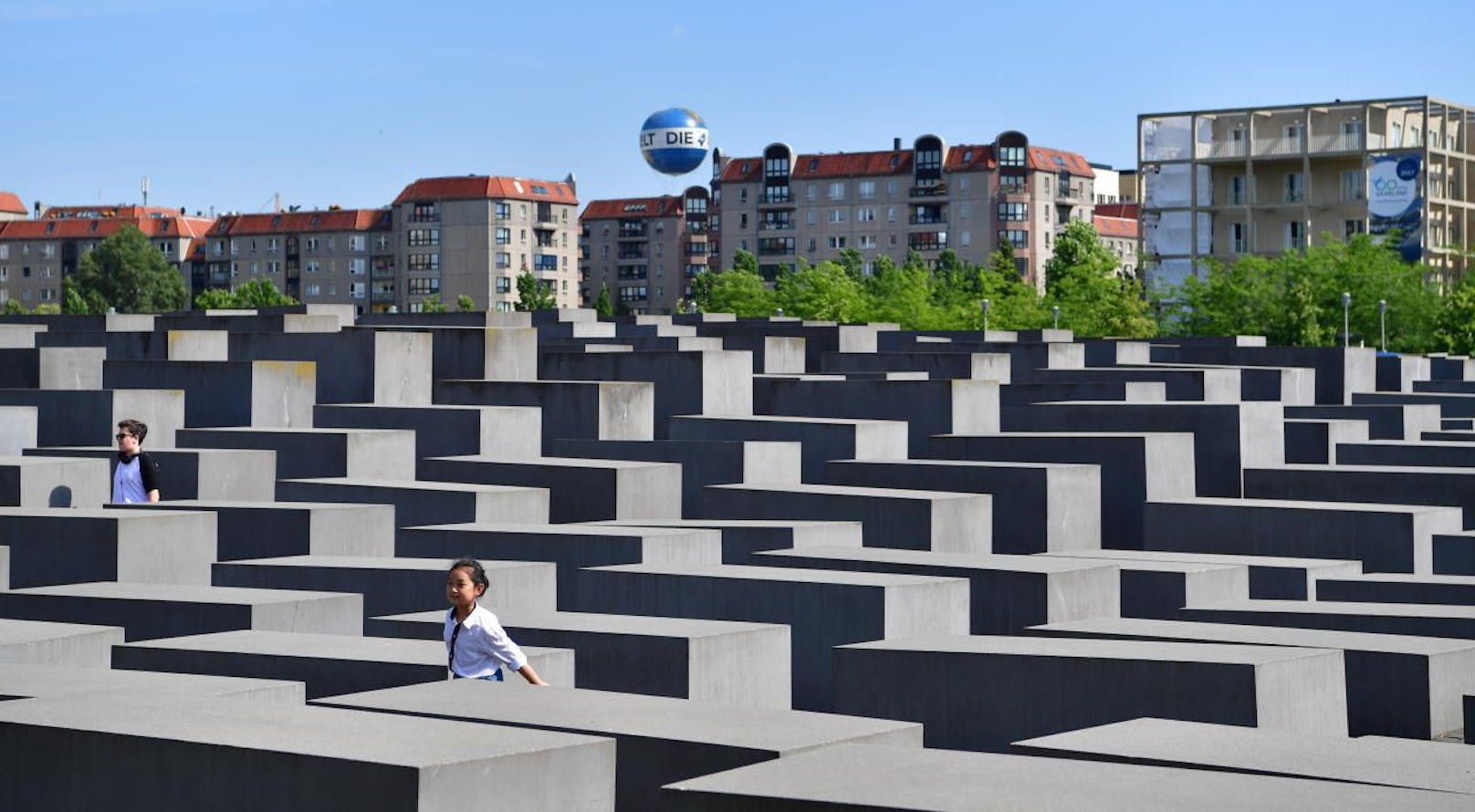 Das Denkmal für die ermordeten Juden Europas in Berlin wurde 2005 eingeweiht.