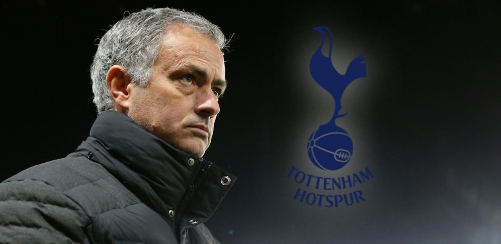 Jose Mourinho ist neuer Spurs-Trainer.