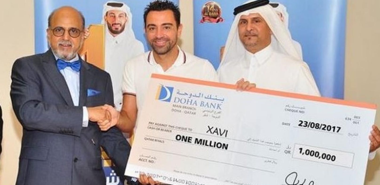 Ex-Barcelona-Star Xavi gewinnt im Katar-Lotto