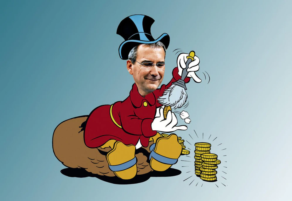 Finanzminister Hartwig "Dagobert" Löger. (Montage: Heute)