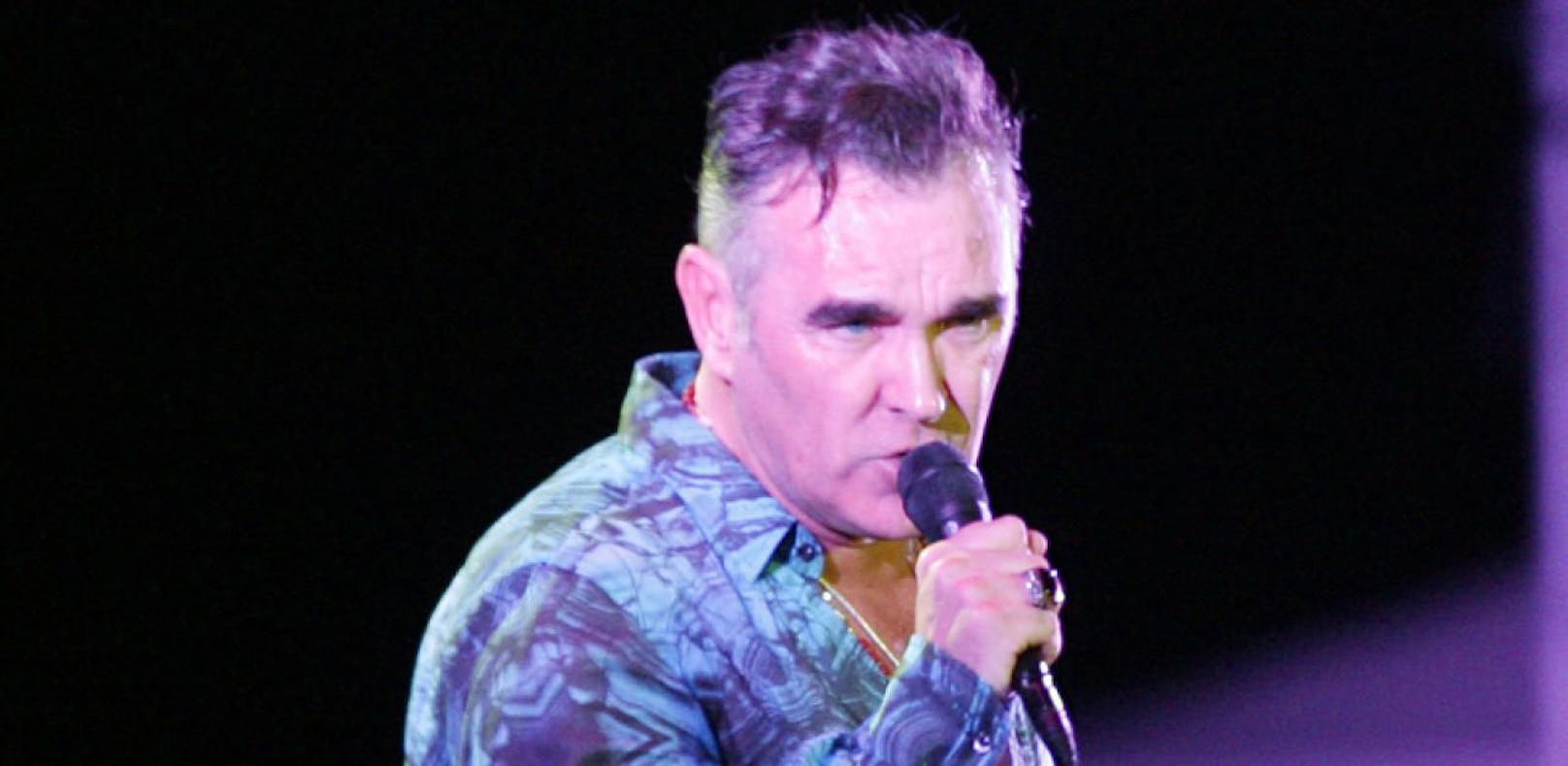 Stimme kaputt! Morrissey sagt Konzert ab