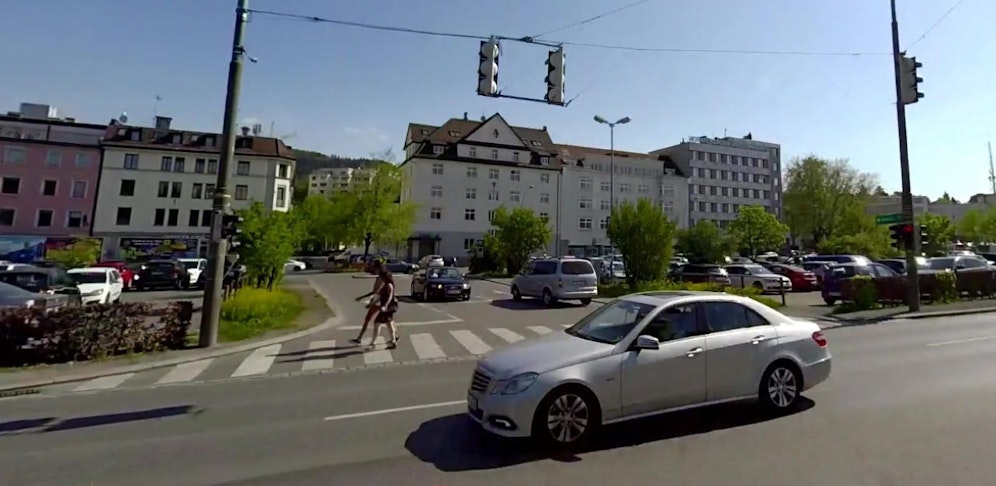 Der Vorfall ereignete sich in der Bregenzer Bahnhofstraße.