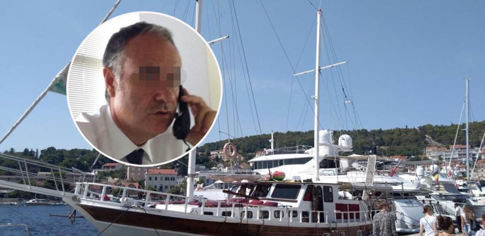 Der Manager Eugenio Vinci starb auf einer Luxus-Jacht in Kroatien.