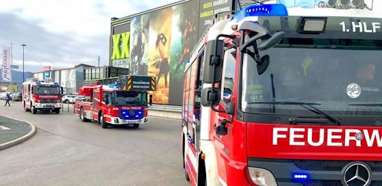 Die Feuerwehr rückte mit drei Fahrzeugen aus.