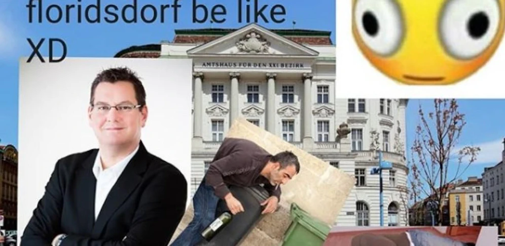 Georg Papai, Bezirksvorsteher von Wien-Floridsdorf, wurde im Web übel geschmäht.