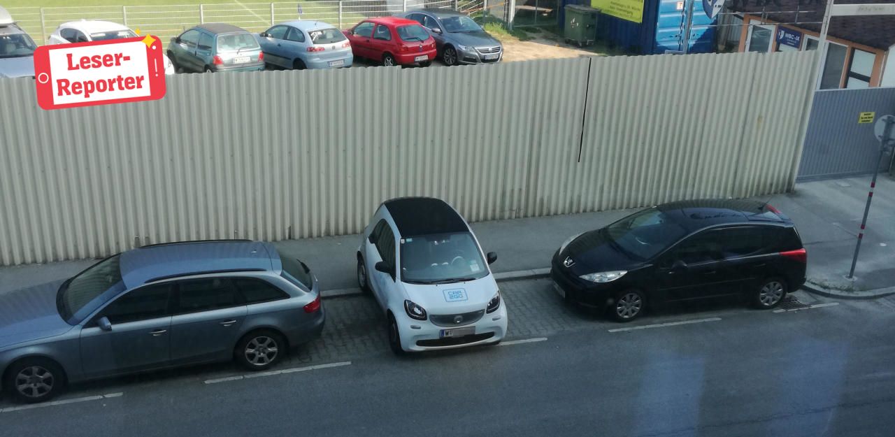 Community Lenker macht sich Einparken mit Smart leicht Heute.at