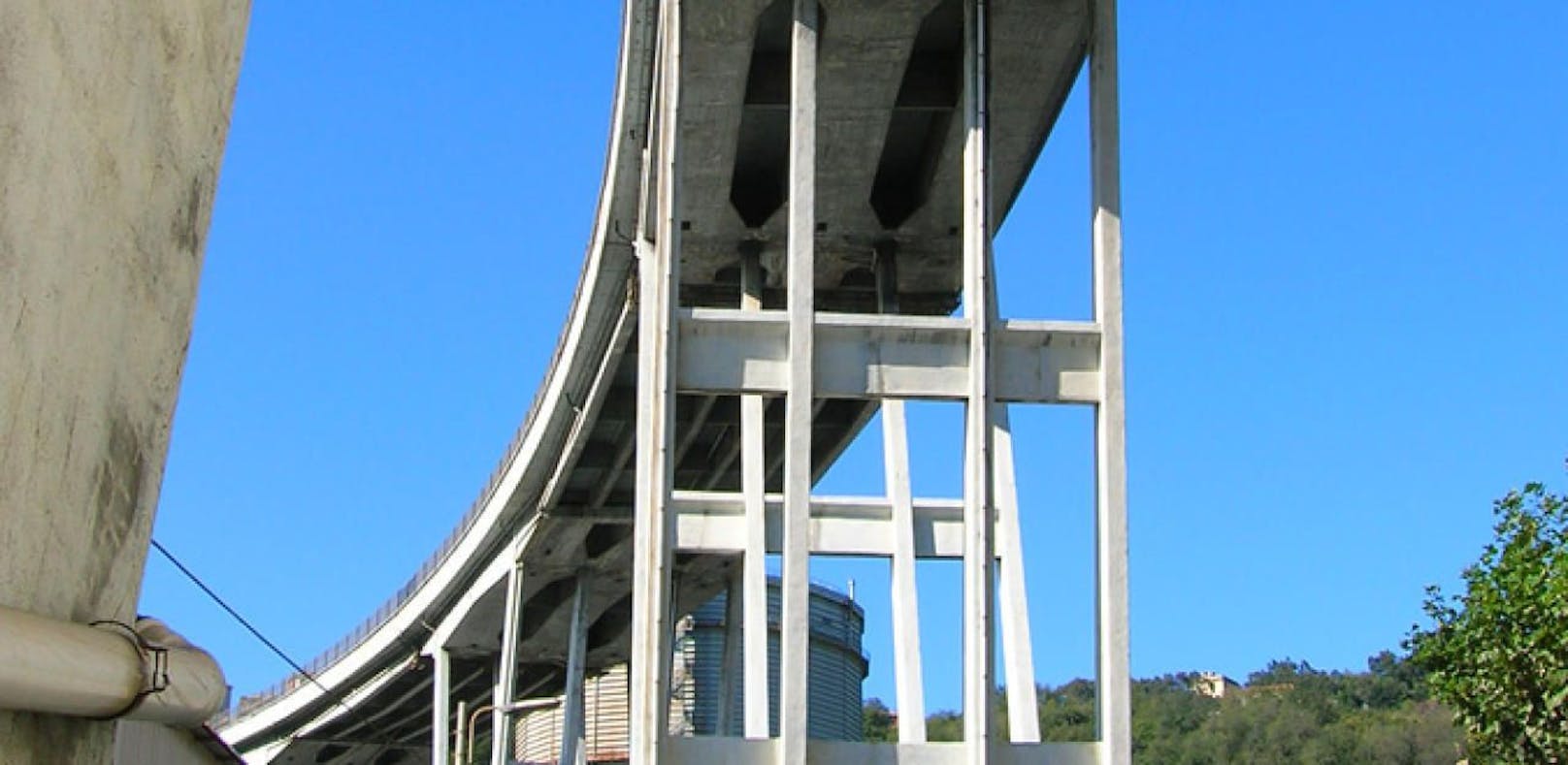 Polcevera-Viadukt: Diese Brücke ist eingebrochen