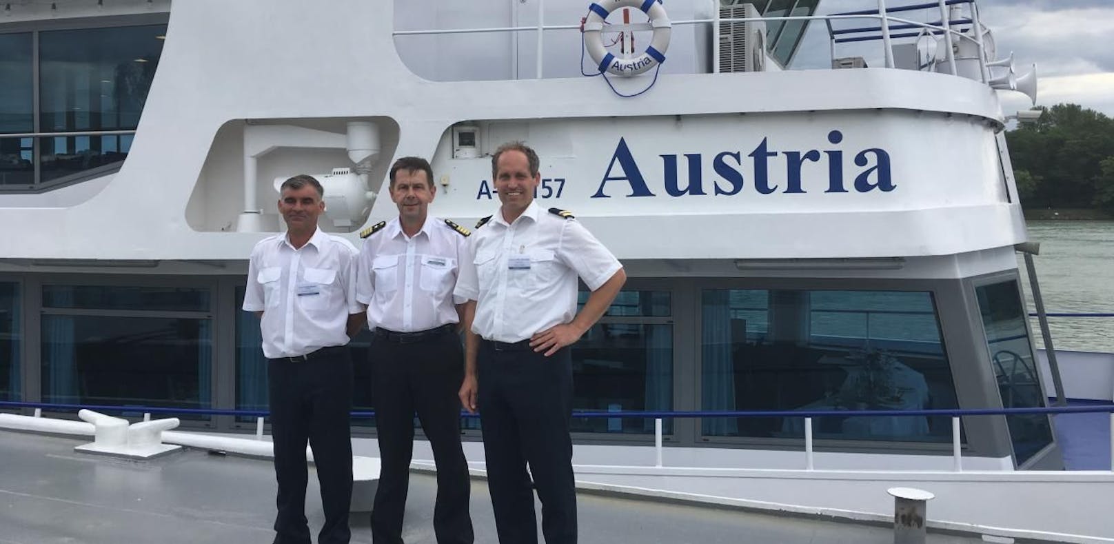 Schiffs-Crew rettete Ruderer aus der Donau