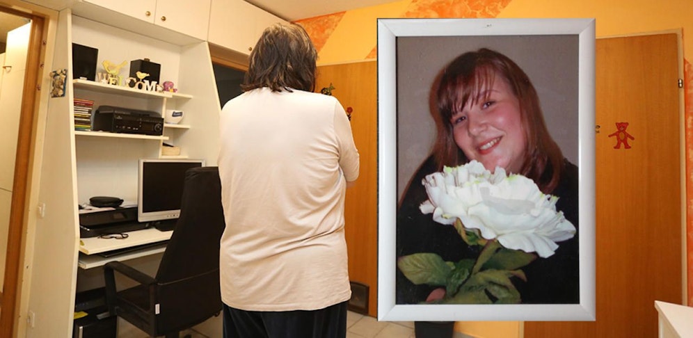 Sabine T. (re.) starb mit 21 Jahren, bei Mama Daniela sitzt der Schmerz tief