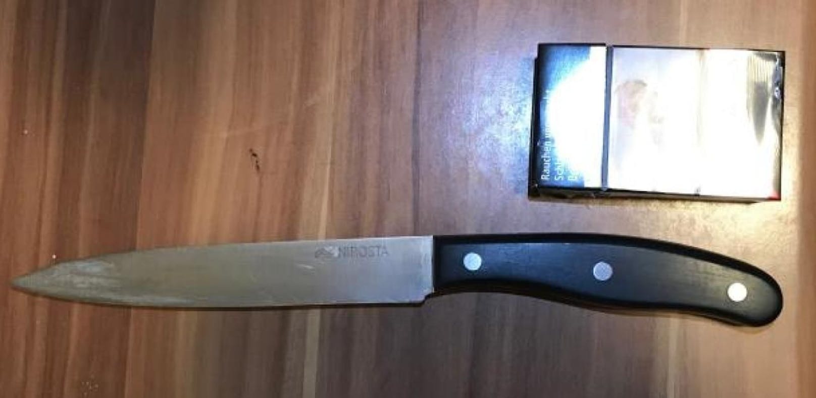 Dieses Messer wurde beim 31-Jährigen sichergestellt.
