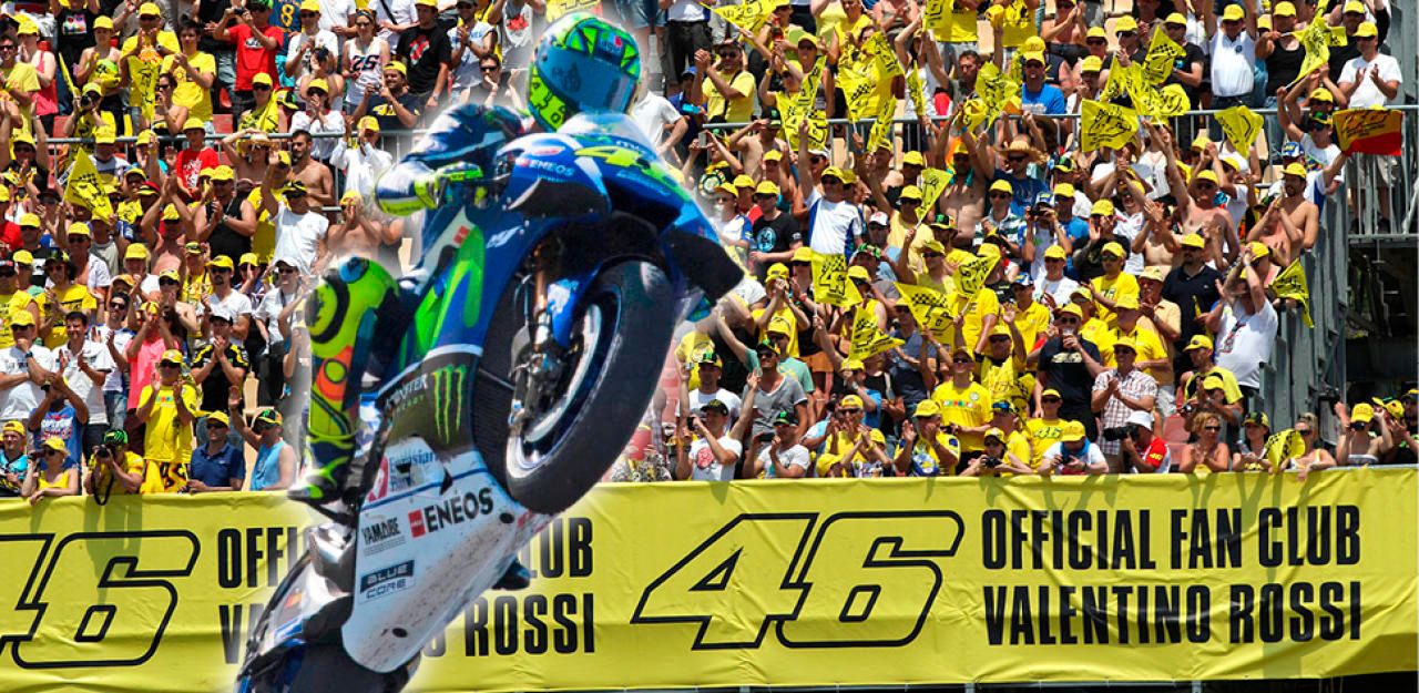 Heute.at - Rossi-Fans im Anmarsch! Gelbe Wand in Spielberg