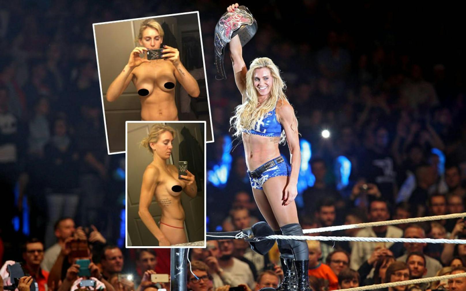 Nacktfotos von WWE-Star Charlotte sind im Internet aufgetaucht
