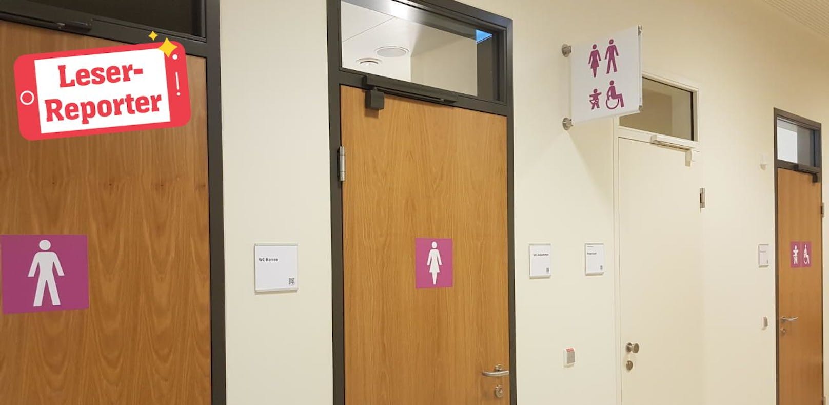 Keine Damentoiletten für Patientinnen im KH-Nord