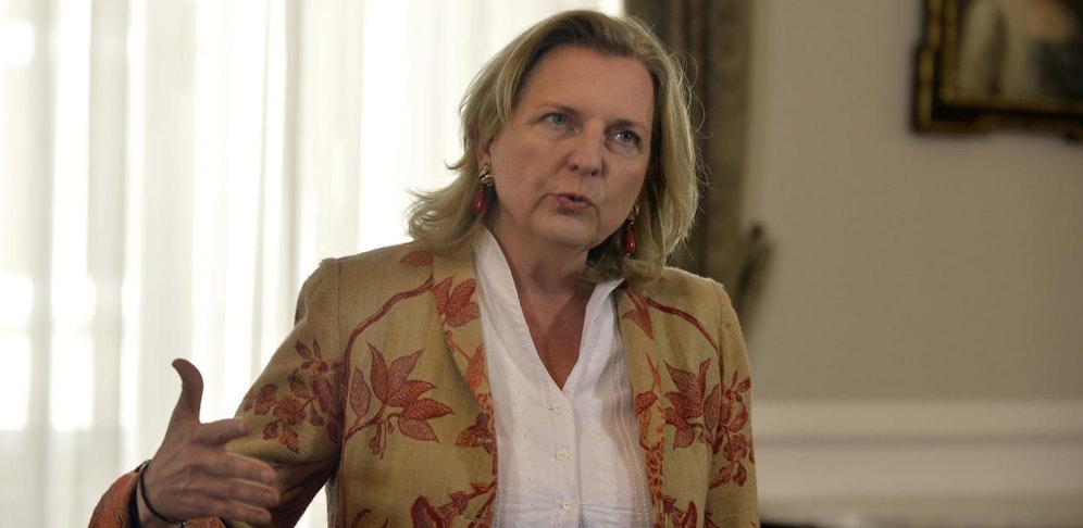 Außenministerin Karin Kneissl (FPÖ)