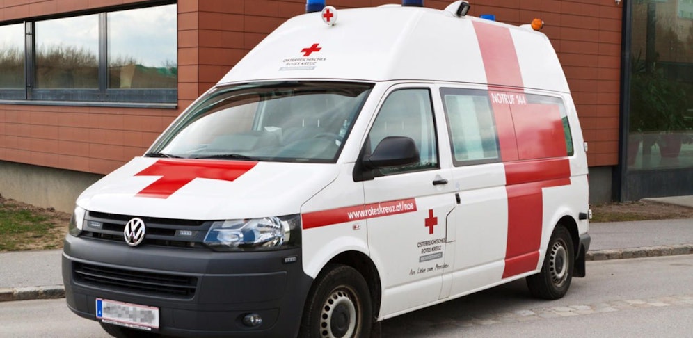 Der verletzte Bursch musste ins Spital gebracht werden. 