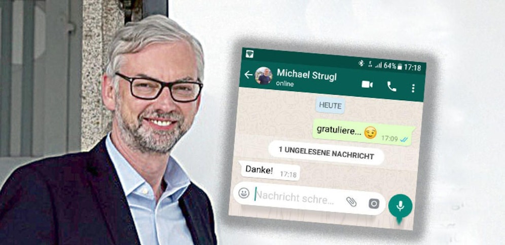 Strugl bestätigte "Heute" den Wechsel per WhatsApp-Nachricht.