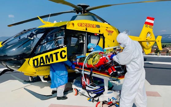 Seit Anfang April führt die ÖAMTC-Flugrettung Überstellungsflüge von Corona-Patienten durch