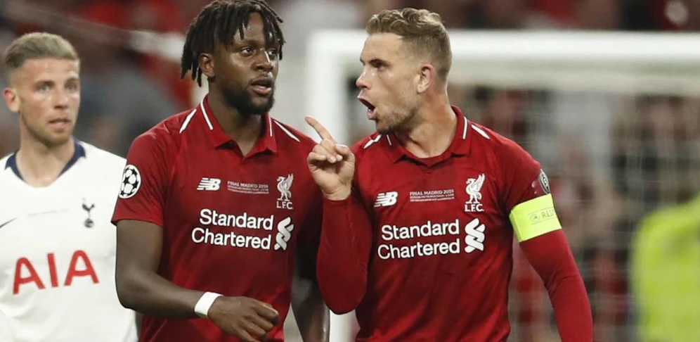 Divock Origi  und Jordan Henderson
