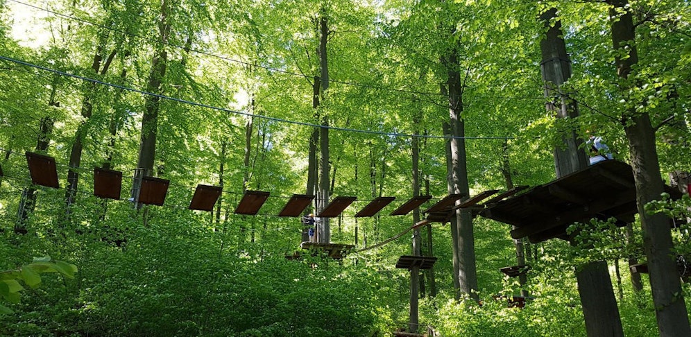 Schwerer Unfall im Kletterpark.
