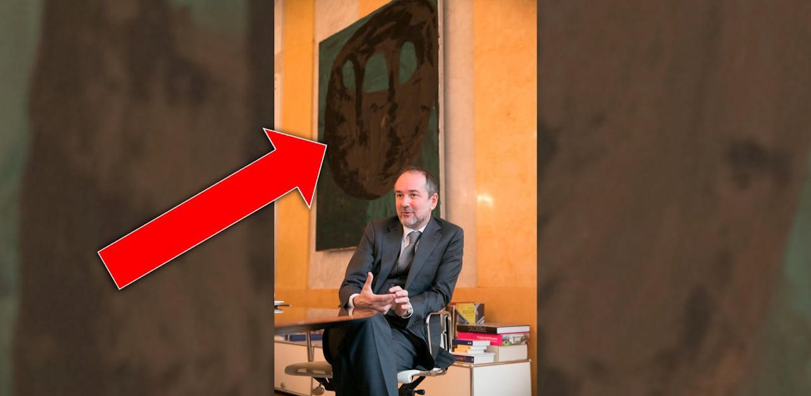 Drozda nahm geborgtes Gemälde mit in SPÖ-Büro