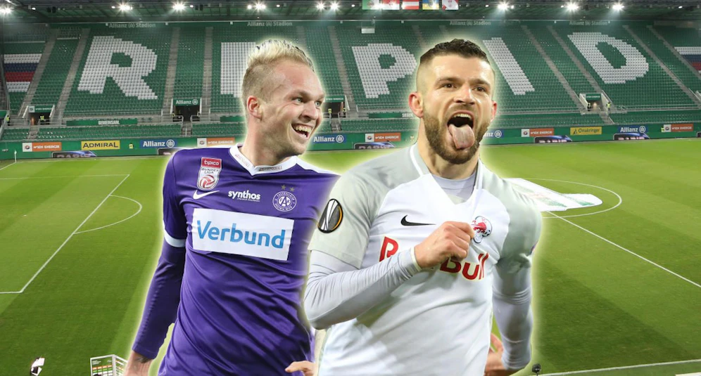 Wo kreuzen Holzhauser (l.) und Berisha in Runde 36 die Klingen? Fest steht: nicht im Allianz Stadion.