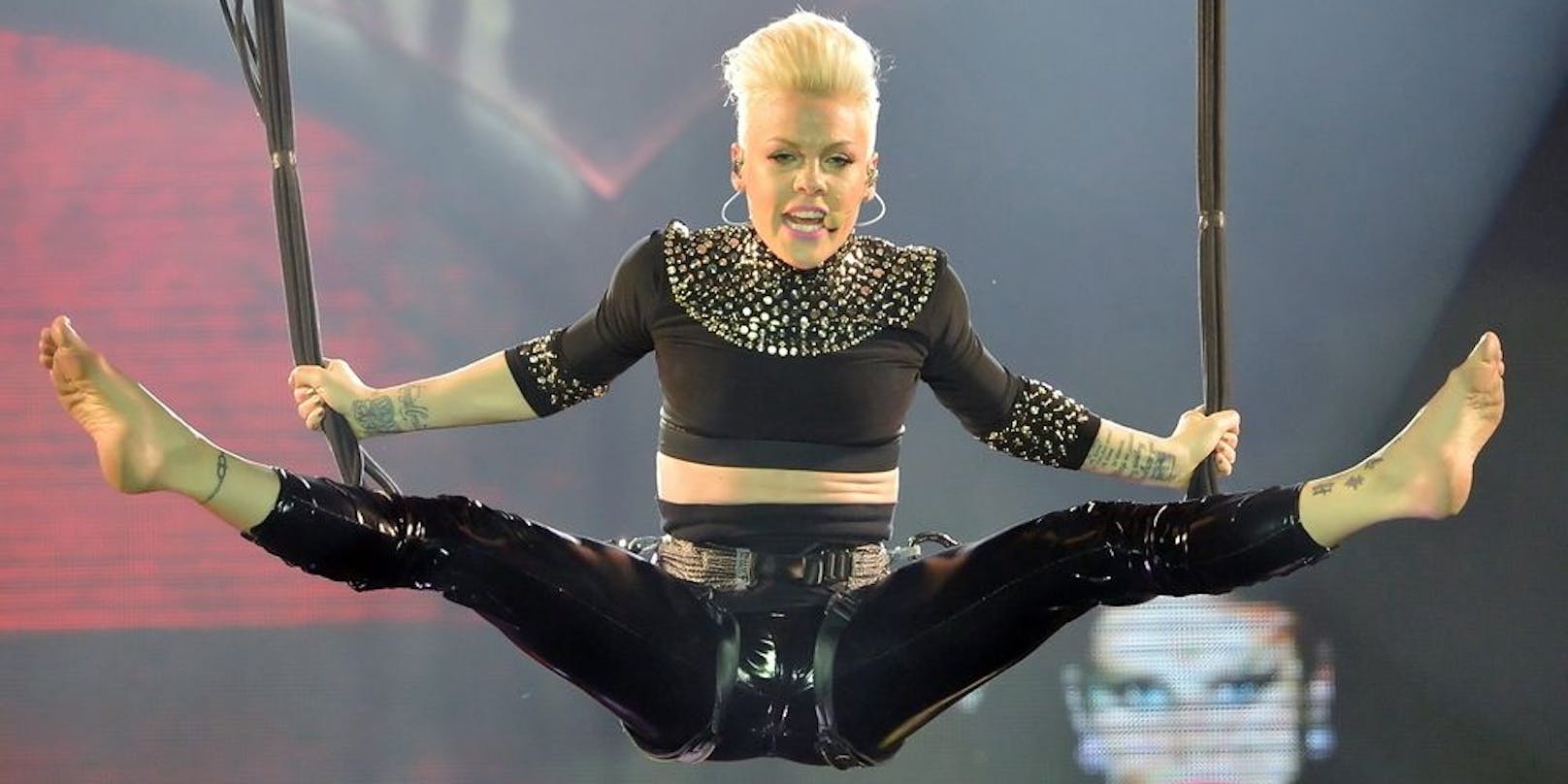 Sängerin Pink tritt im Rahmen ihrer Europatournee "Summer Carneval" am 01. und 02.Juli im Wiener Ernst-Happel-Stadion auf.