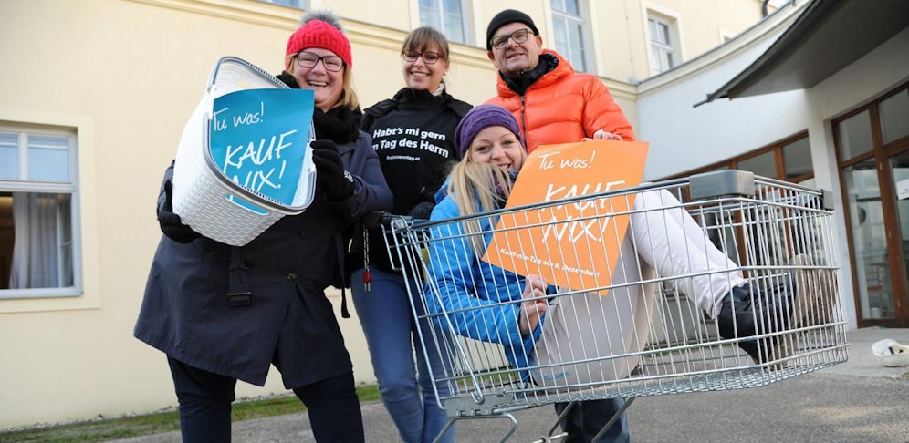 Kirchliche Organisationen laden am 8. Dezember zum "Kaufnix-Tag".